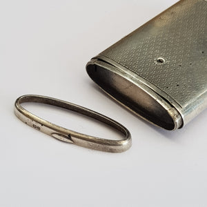 Sterling Silver Pocket Hand Warmer Mappin & Webb Vintage Birmingham circa 1928
