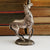 Sterling Silver Sculpture British Horse Society Vintage J Pinches London c1975