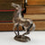 Sterling Silver Sculpture British Horse Society Vintage J Pinches London c1975