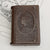 Vulcanite Pocket Match Vesta Queen Victoria In Memoriam Antique circa 1901