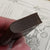 Vulcanite Pocket Match Vesta Queen Victoria In Memoriam Antique circa 1901
