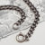 Sterling Silver Identity Tag Curb Link Bracelet No Legend Vintage London Circa 1967