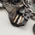 Sterling Silver Curb Link Charm Bracelet With x12 Charms Vintage Birmingham circa 1975