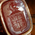 9k Gold Fob Seal With Carnelian Amoral Crest Mares Head And Shield Intaglio Antique Georgian Circa 1800