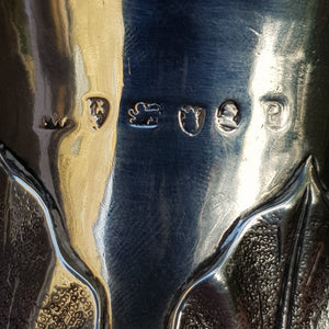 Sterling Silver Foliate Adorned And Chased Mug Antique Georgian Newcastle Circa 1829