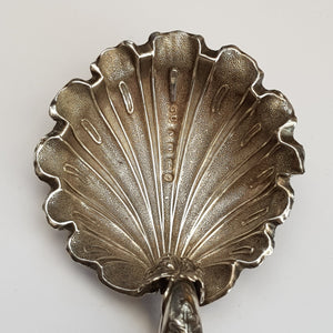 Sterling Silver Scalloped Bacchanalian Décor Wine Taster George Unite Antique Birmingham Circa 1862