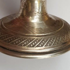 Rare Austrian Solid Silver Repousse Drinking Goblet Antique Vienna circa 1833