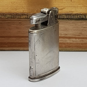 Rare Sterling Silver Cigarette Lighter Art Metal Works Newark USA Antique Circa 1920's