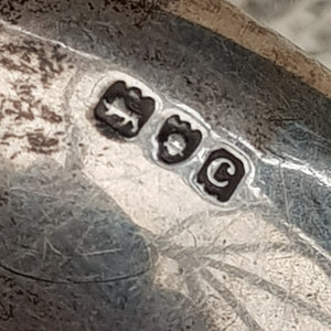 Rare Sterling Silver Love Heart Chatelaine Pin Cushion Antique London circa 1898