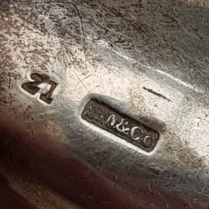 Rare Sterling Silver Love Heart Chatelaine Pin Cushion Antique London circa 1898