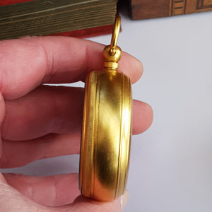 Rare Ormolu Cased Pocket Barometer Nagretti & Zambra 18051 In Original Box London Antique Circa 1890