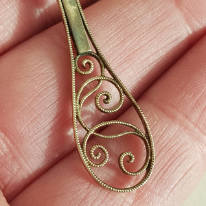 Superb Pair Of 9k Gold Art Nouveau Pattern Folding Lorgnettes Antique London Import circa 1910