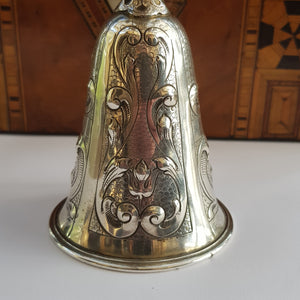 Superb Norwegian Solid Silver Marriage Cup Antique Circa 1890