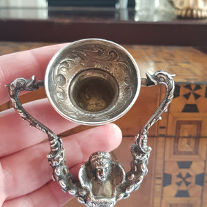 Superb Norwegian Solid Silver Marriage Cup Antique Circa 1890