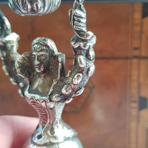 Superb Norwegian Solid Silver Marriage Cup Antique Circa 1890