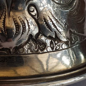 Superb Norwegian Solid Silver Marriage Cup Antique Circa 1890