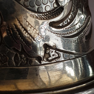 Superb Norwegian Solid Silver Marriage Cup Antique Circa 1890