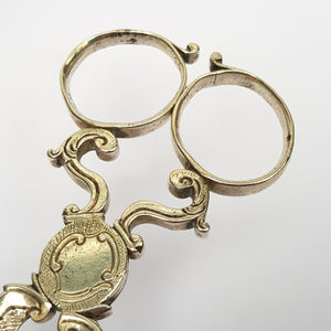 Sterling Silver Pair Of Foliate Chased Sugar Nips Antique Georgian London Circa 1755