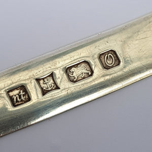 Sterling Silver Turned Pattern Letter Opener Vintage Birmingham Circa 1988