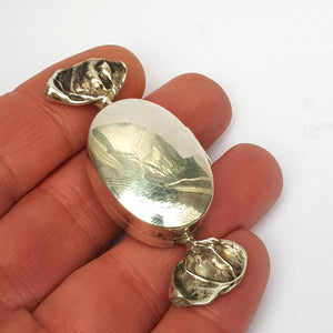 Sterling Silver Novelty Pill Box As A Wrapped Sweet Or Candy Vintage Circa 1970's