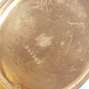 9k Gold Filled Dennison Star Cased English Lever Pocket Watch Antique Circa 1920