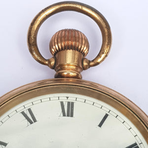 9k Gold Filled Dennison Star Cased English Lever Pocket Watch Antique Circa 1920