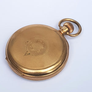 9k Gold Filled Dennison Star Cased English Lever Pocket Watch Antique Circa 1920