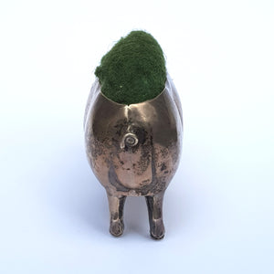 Sterling Silver Good Sized Pig Shaped Pin Cushion Adie & Lovekin Birmingham Circa 1906