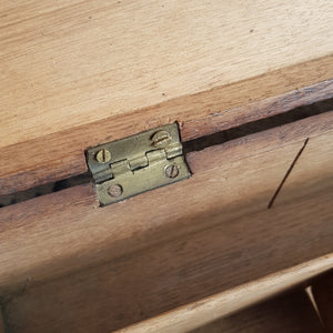 Superb Carved oak Tudor Gothic Style Cards Box Antique Circa 1920