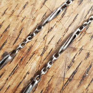 Sterling Silver Ornate Art Nouveau Orchid Pendant Necklace Antique circa 1900