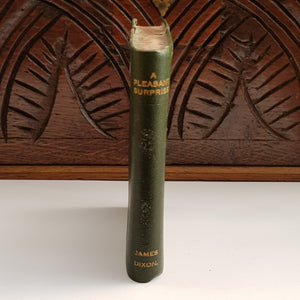 Rare James Dixon & Son Faux Book Liquor Canteen Hip Flask Antique Victorian Circa 1890