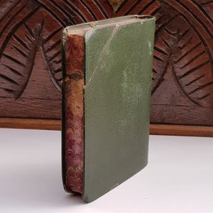Rare James Dixon & Son Faux Book Liquor Canteen Hip Flask Antique Victorian Circa 1890