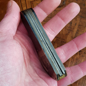 Carved Horn Hand Made Steel Medical Doctors Blood Letting Tool  Edinburgh Antique Georgian c1770