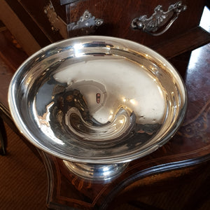 Superb Sterling Silver Tazza Bowl Antique Birmingham Circa 1926