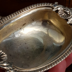 Rare Sterling Silver Set Of x4 Shelled Oak Leaf Trencher Salts Antique Georgian Circa 1811