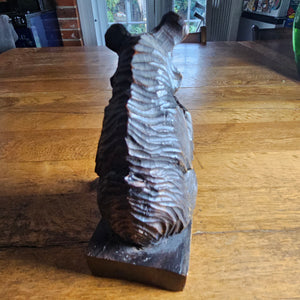 Carved Black Forest Bear Figure Vintage Art Deco c1920