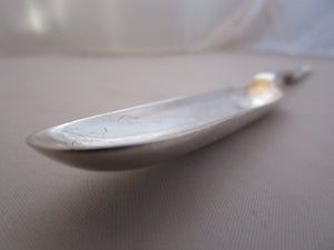 A1 Silver Plate Marrow Spoon Antique Victorian c1890