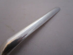 A1 Silver Plate Marrow Spoon Antique Victorian c1890