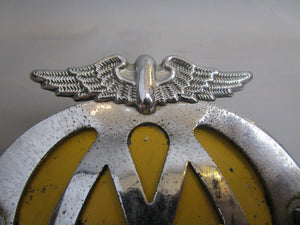 AA Automotive Association Member Badge Vintage Mid Century c1960