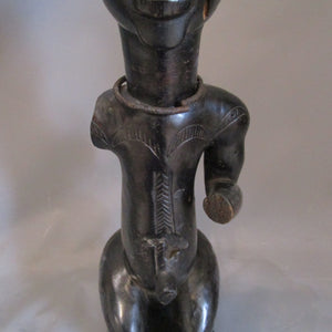 African Carved Wood Figure Vintage c1940