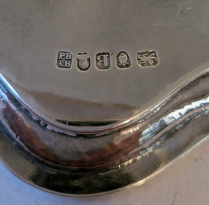 Antique English Sterling Silver Salver Tray by Peter and Ann Bateman London 1797 Georgian
