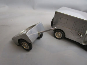 Baier German Allied Occupation Jeep Smokers Companion Set Vintage Mid Century c1947