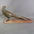 Bronze Golden Pheasant On Marble Base Vintage Art Deco c1930