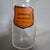 Chemists Apothecary Bottle With Original Label Quinine Sulphas Antique c1920