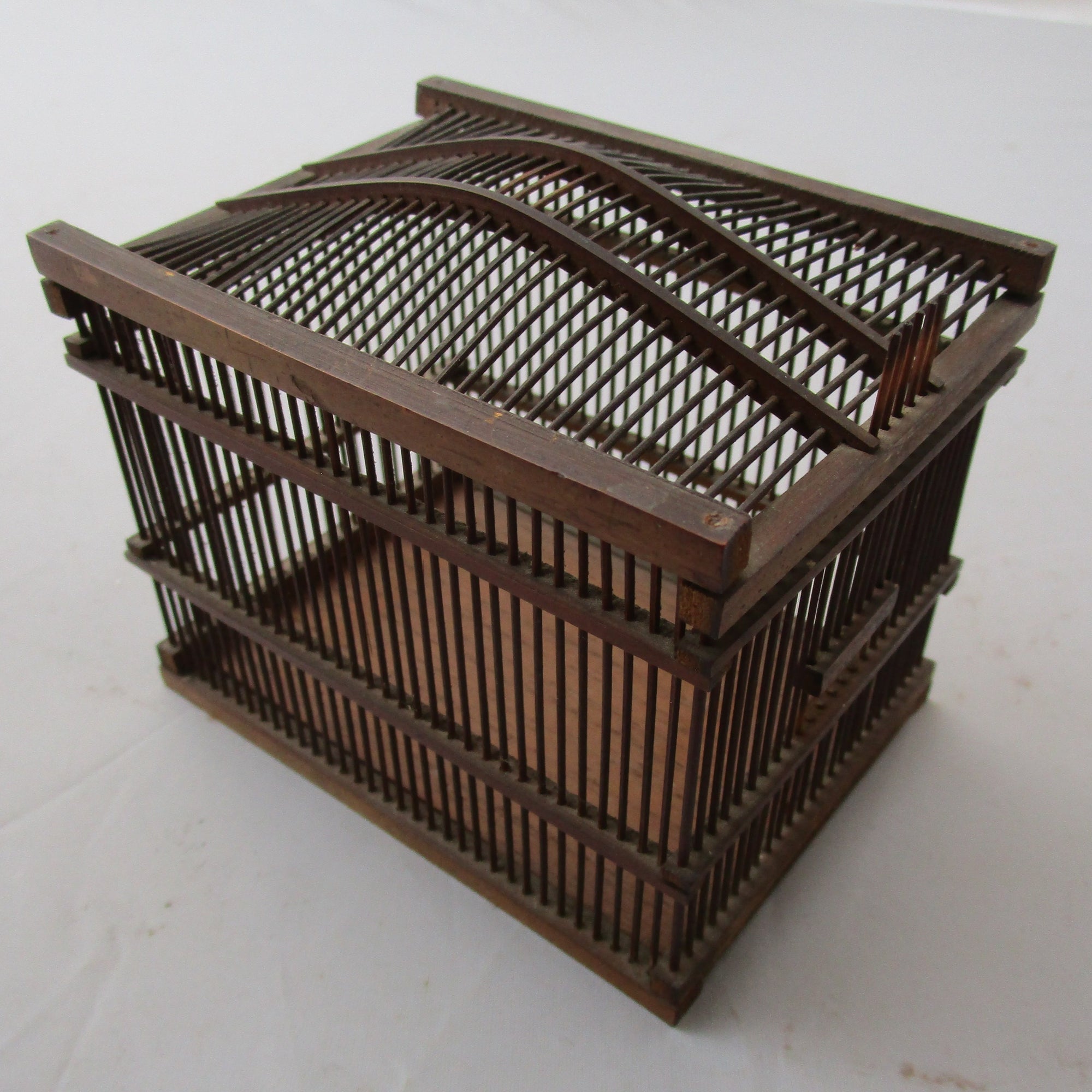 Chinese Bamboo Cricket Cage Antique Victorian c1900