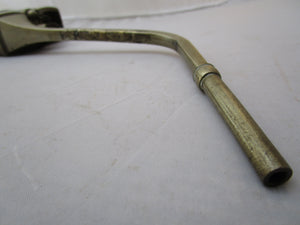 Chinese Brass And Shagreen Opium Waterpipe Antique Qing Dynasty c1900