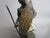 Cold Painted Bronze Tribal Warrior Figurine Antique Edwardian c1910