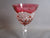 Cut Crystal Hock Glass Vintage Mid Century c1960