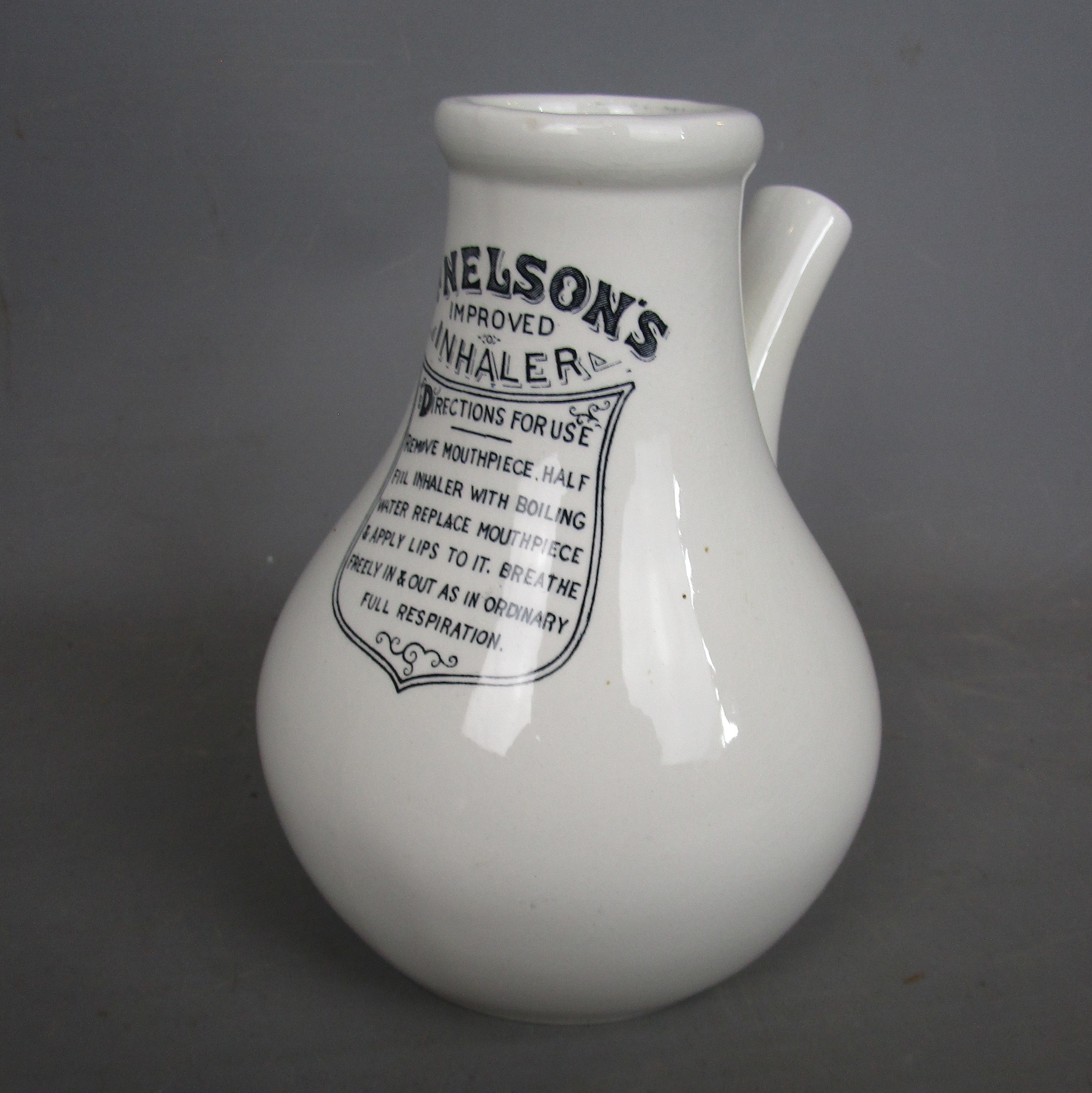 Dr Nelsons Improved Inhaler Antique Victorian c1900 - Top Banana