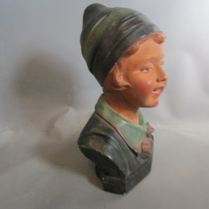 Dutch Childs Head Figure Sourire Smile  Model Number 311 Antique Edwardian c1910